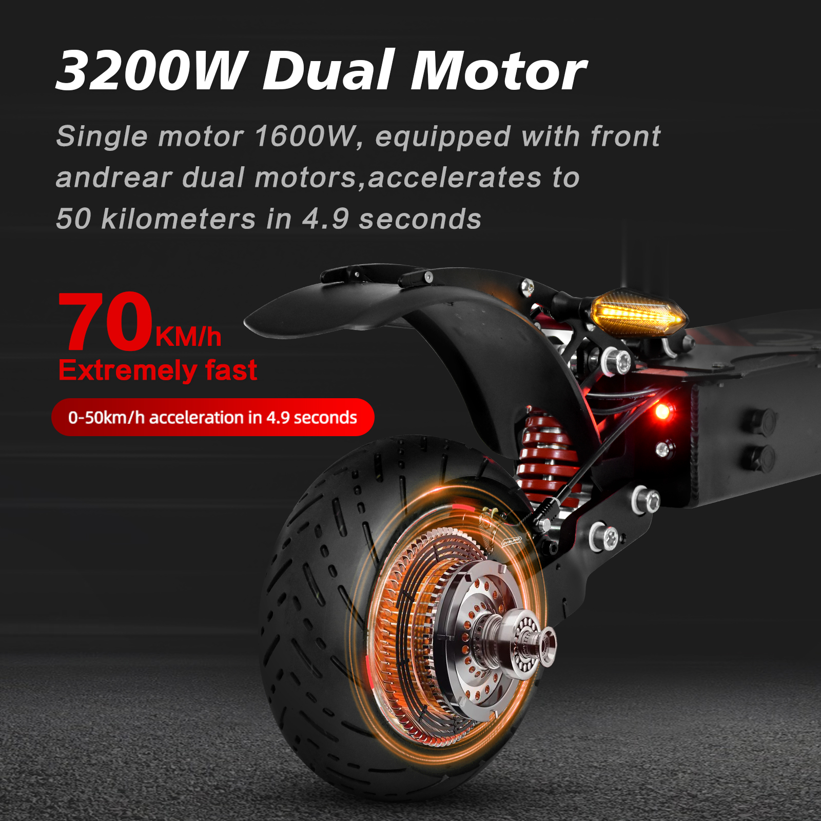 3200W Dual Motor Powerhouse