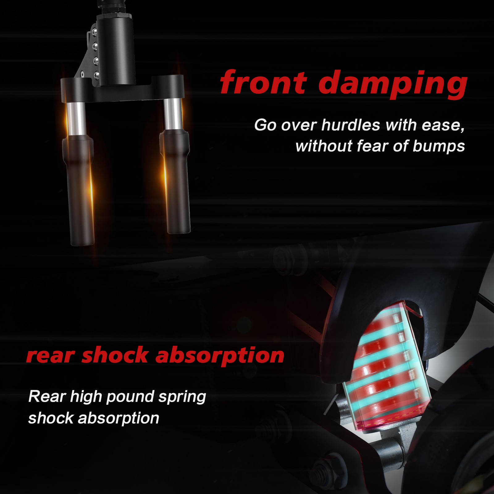 Superior Dual-Suspension Comfort