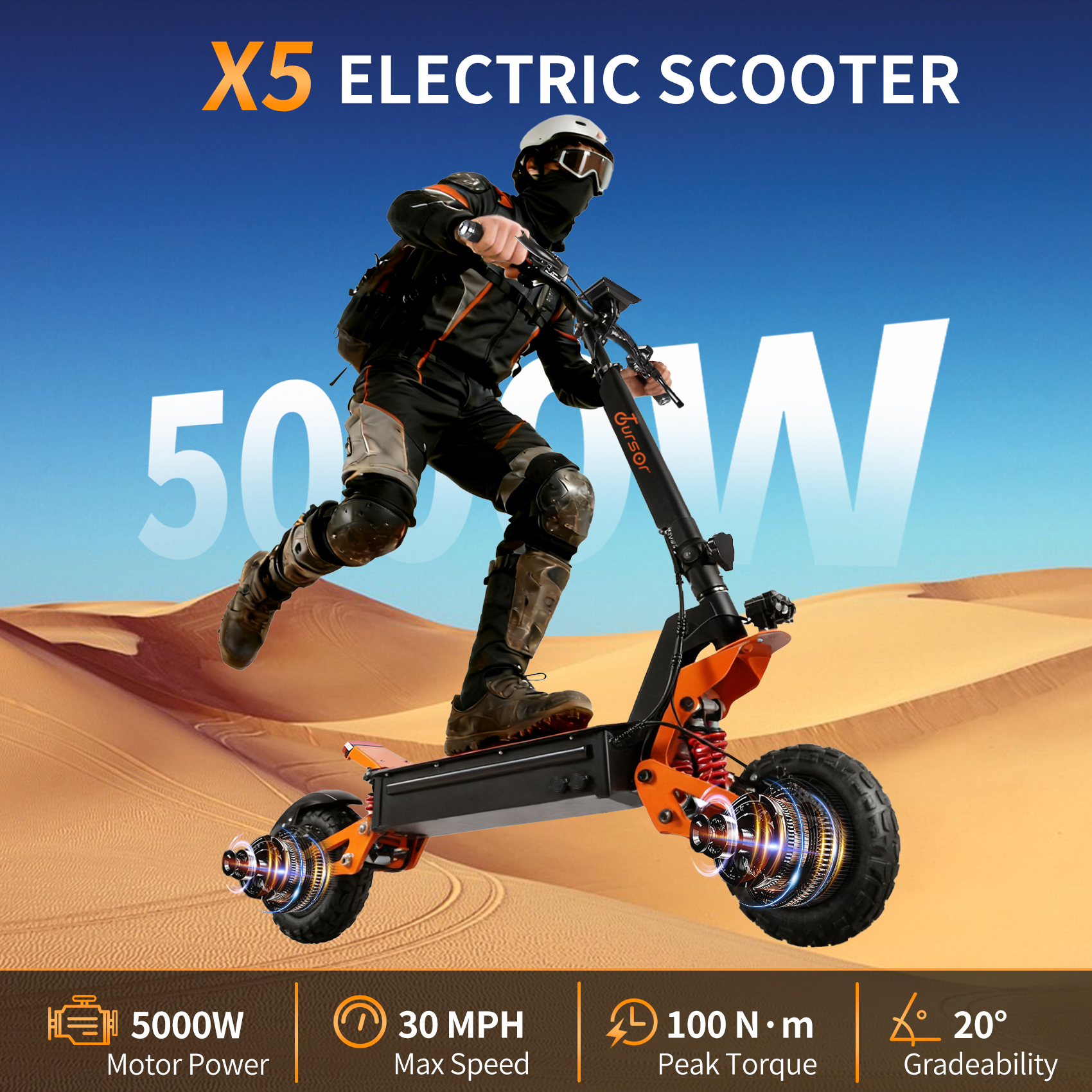 Dominating 5000W Peak Performance